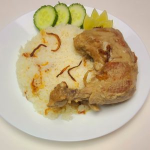 Royal Chicken Korma with Polao