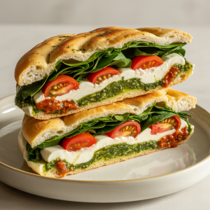 Rosemary Caprese Panini