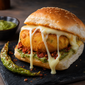 Cheese Vadapav