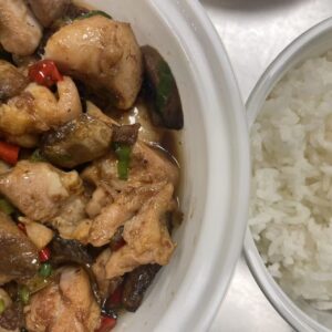Chicken Thigh & Mushroom Stir-Fry香菇炒鸡腿