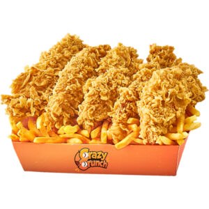 Chicken strips meal (5 pieces)