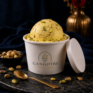 Kesar Pista Ice Cream